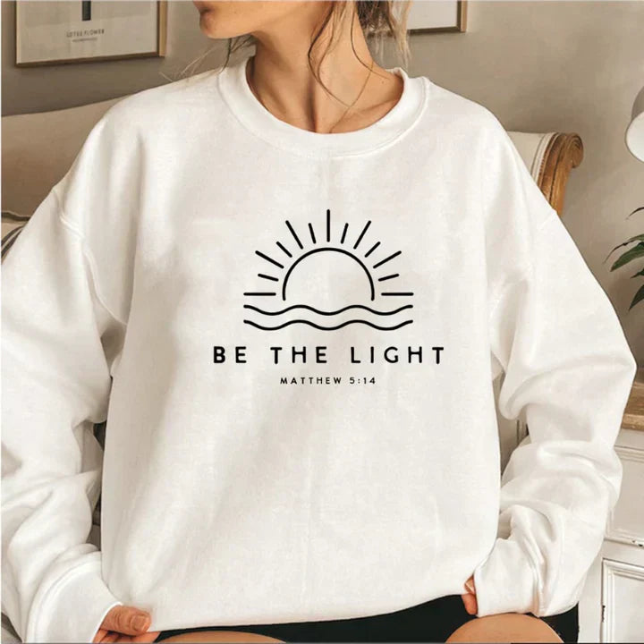 Mari - stylischer pullover be the light