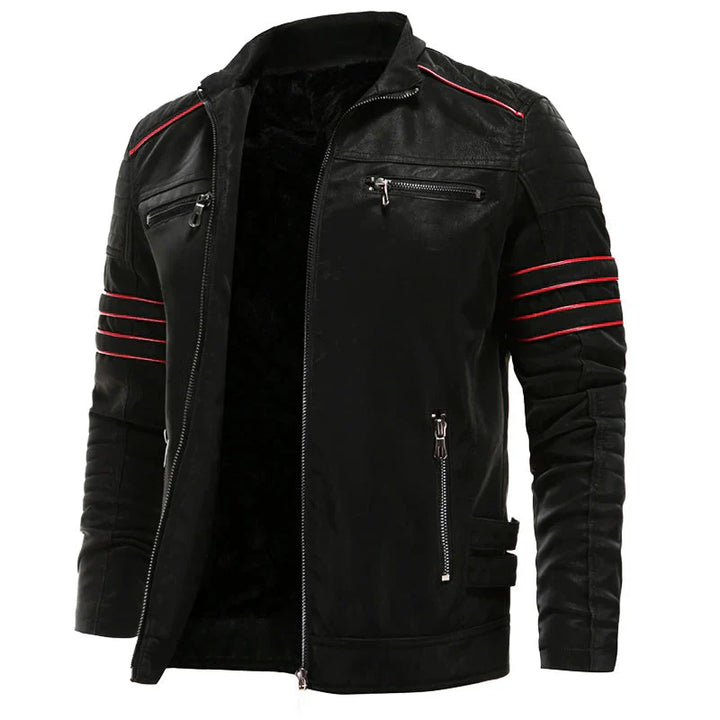 Motorrad herren lederjacke, robust und stylisch