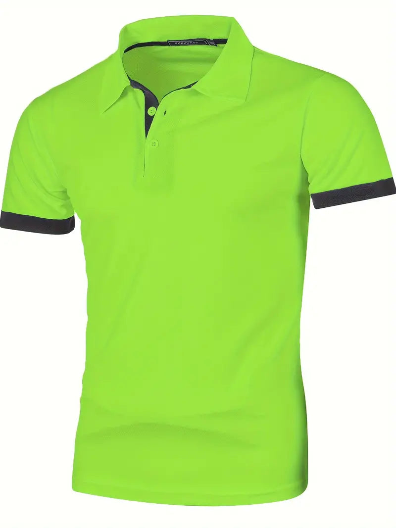 William – lässiges colorblock-shirt für herren