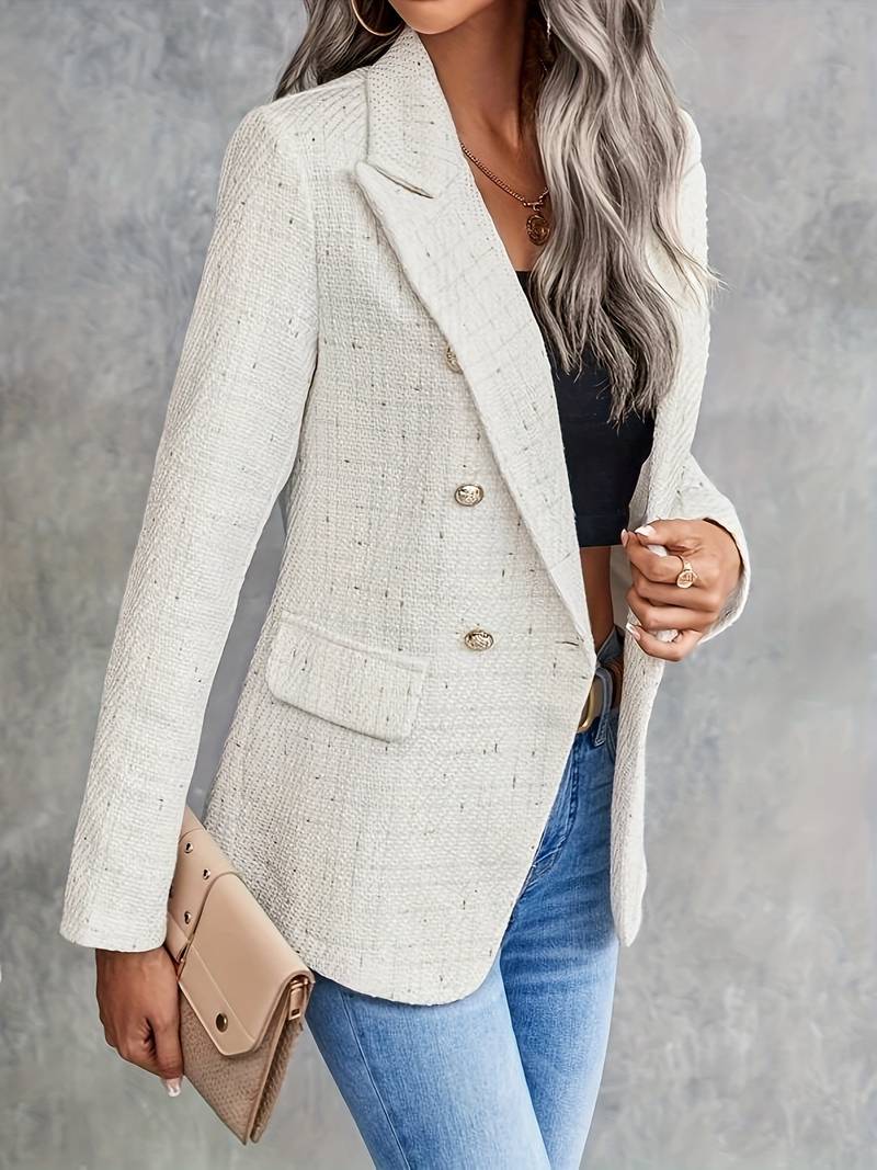 Abigail – langärmliger blazer mit reverskragen