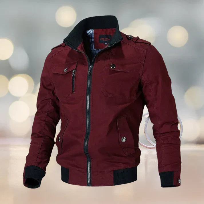 Oliver - stylische bomberjacke für herren