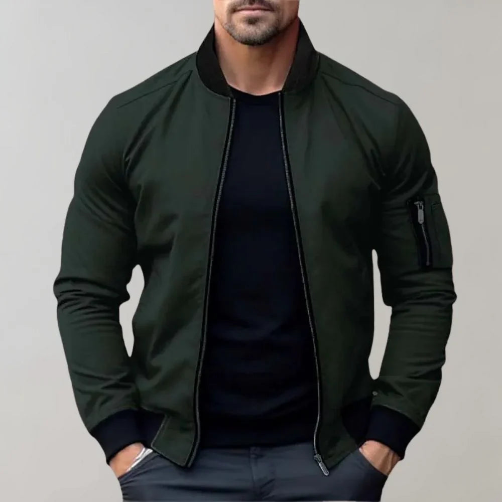 Liam – stylische bomberjacke für herren