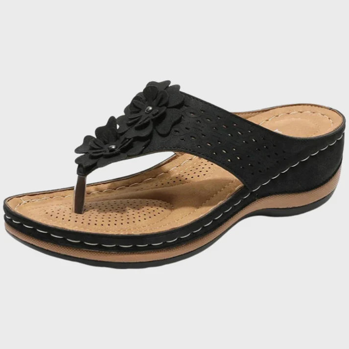 Trendige damen-flipflops