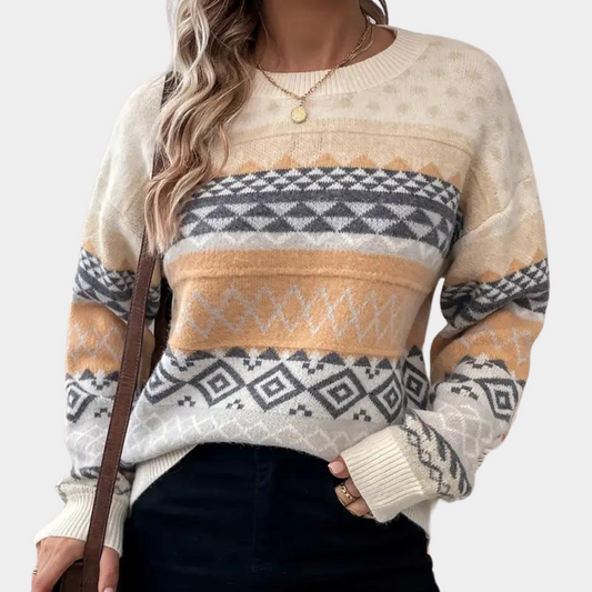 Stylischer strickpullover für damen