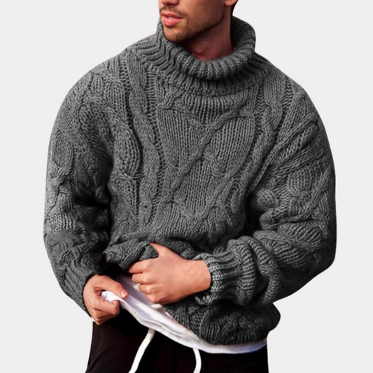 Bequemer pullover für herren