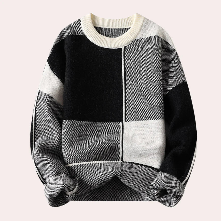 Caspar – trendiger herrenpullover