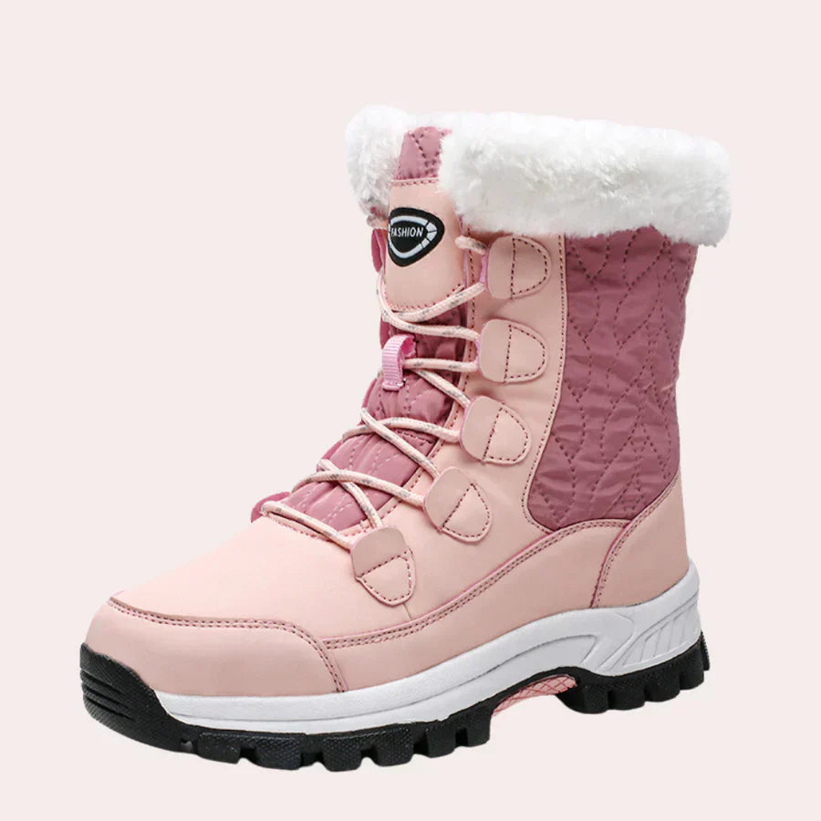 Arika - mit kunstfell gefütterte schneestiefel für frauen