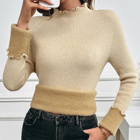 Ianthe – eleganter warmer pullover für damen