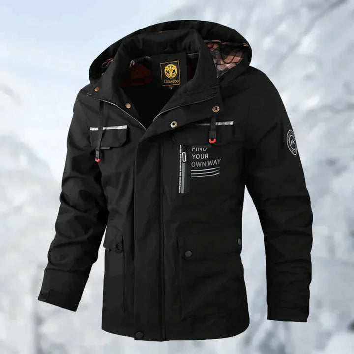 Arcticdefender – wind- und wasserdichte winterjacke für extreme bedingungen