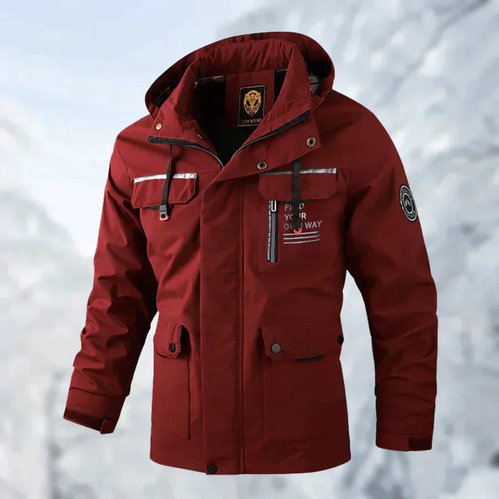 Arcticdefender – wind- und wasserdichte winterjacke für extreme bedingungen