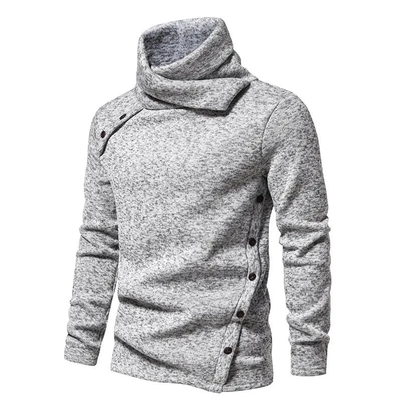 Koda – warmer pullover mit hohem kragen