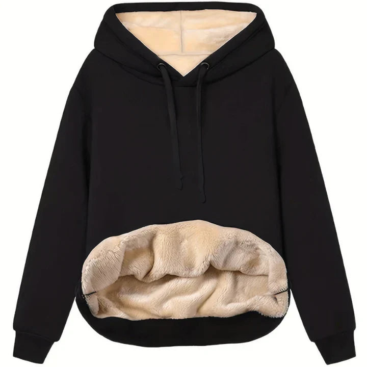 Furriela fleece-hoodie – absoluter komfort für den winter