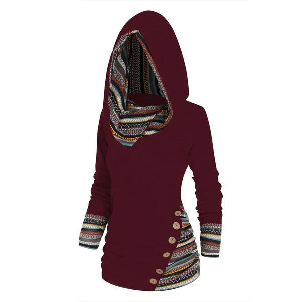 Saymera | lässiger tribal-hoodie