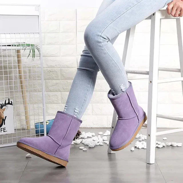 Stiefel mit kuscheligem futter für optimalen komfort für damen