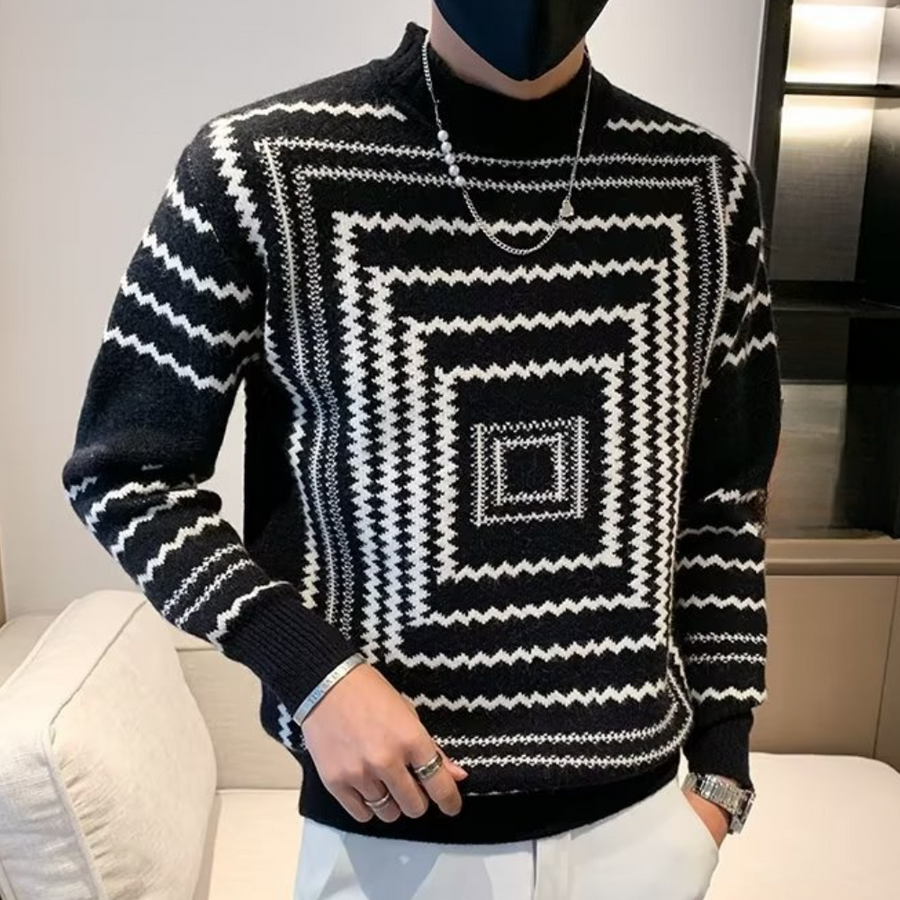 Bane – modischer strickpullover für herren