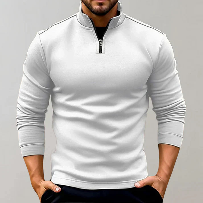 Herren rollkragenpullover mit reibverschluss - alvin