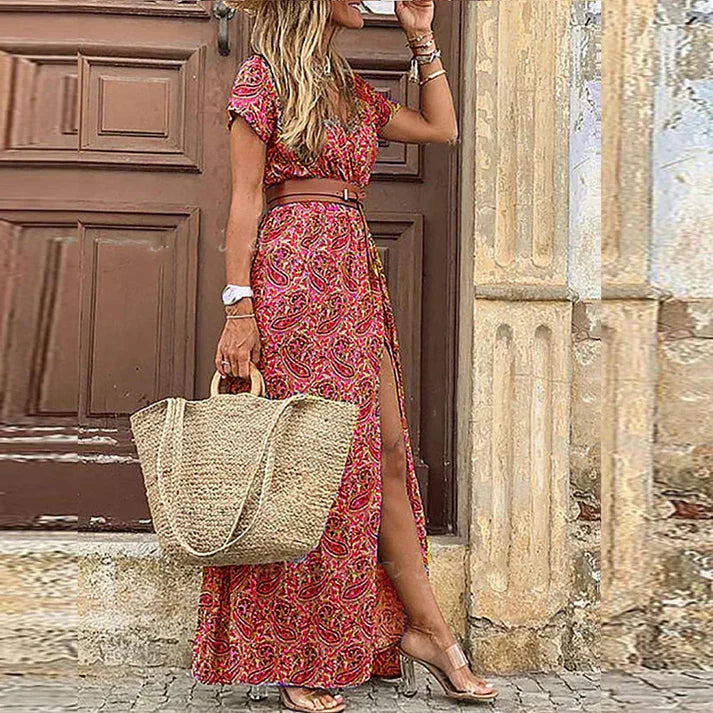 Wendy - langes boho-kleid