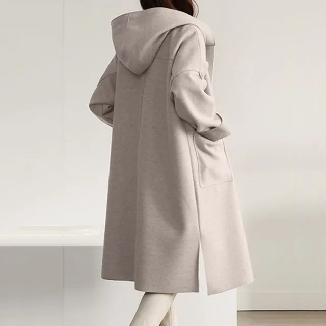 Beau – elegante taubjacke mit kapuze