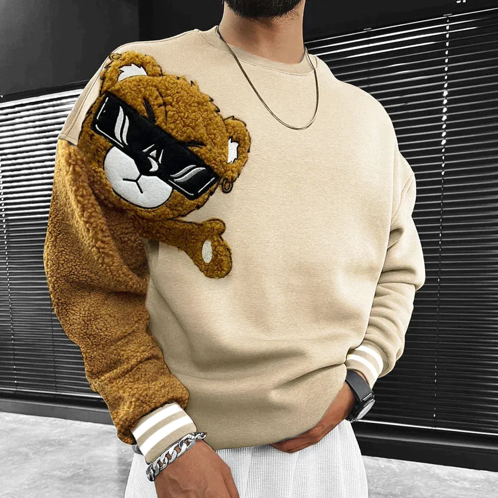 Teddybär-pullover für herren – sirius