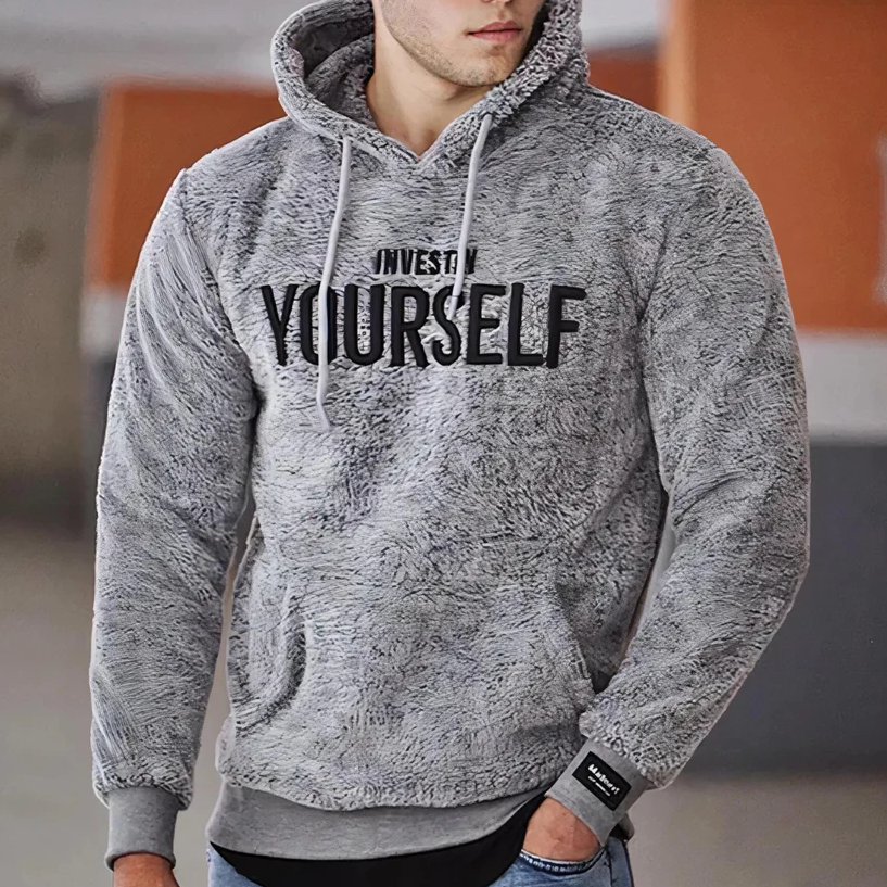 Oliver – plüsch-hoodie für herren