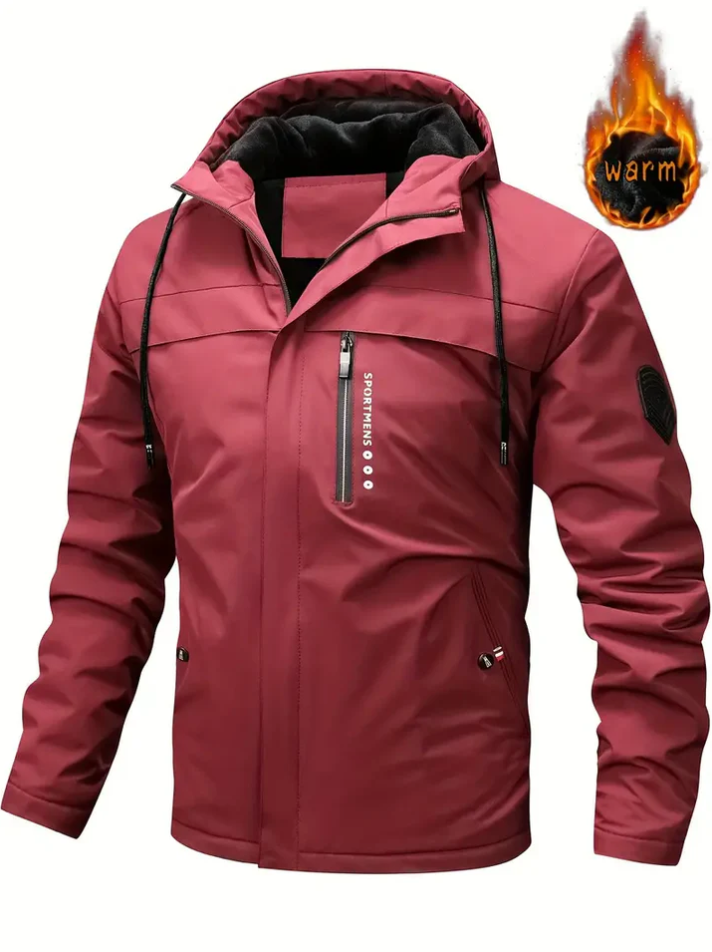 Luis – lässige winterjacke für herren für outdoor-aktivitäten