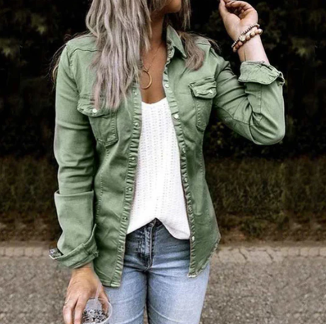 Emily – stylische jeansjacke