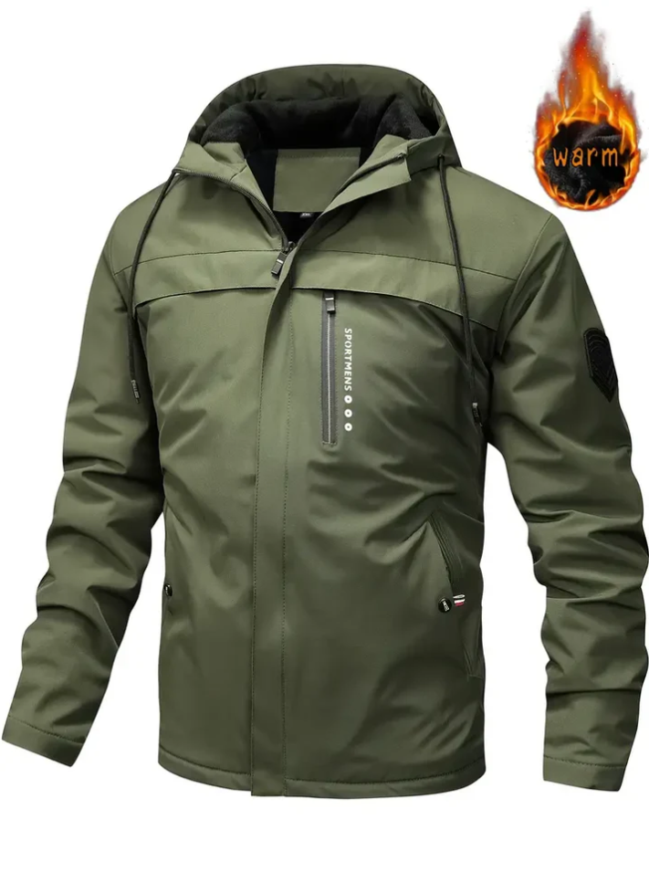 Luis – lässige winterjacke für herren für outdoor-aktivitäten