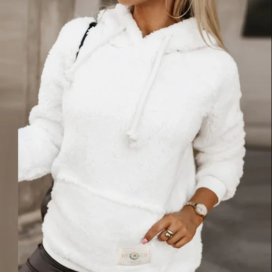 Klara - kuschelige fleece-teddyjacke