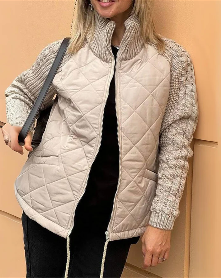 Tess – luxuriöse wattierte jacke