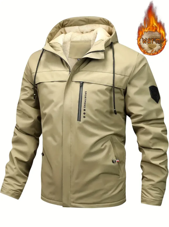 Luis – lässige winterjacke für herren für outdoor-aktivitäten