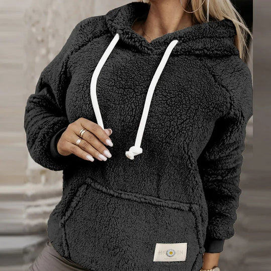 Klara - kuschelige fleece-teddyjacke