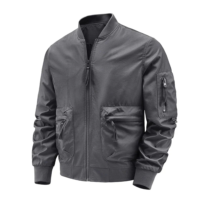 Freestyle compass - trendige cargo bomberjacke für herren mit urbanem flair