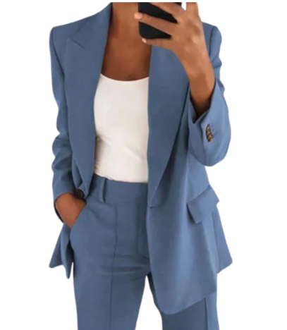 Olivia – blazer-set mit jacke und hose