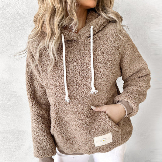 Klara - kuschelige fleece-teddyjacke