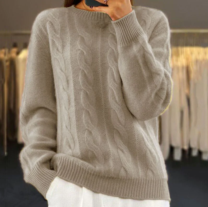 Warmer strickpullover