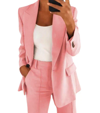 Olivia – blazer-set mit jacke und hose