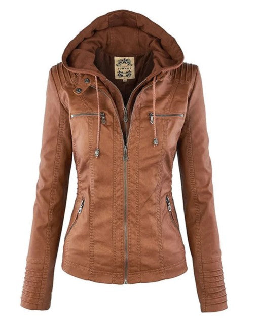 Liesl - stylische lederjacke