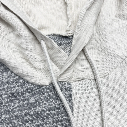 Greco - moderner patchwork-hoodie für herren