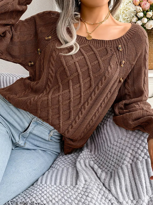 Ursa - sexy und modischer strickpullover für damen