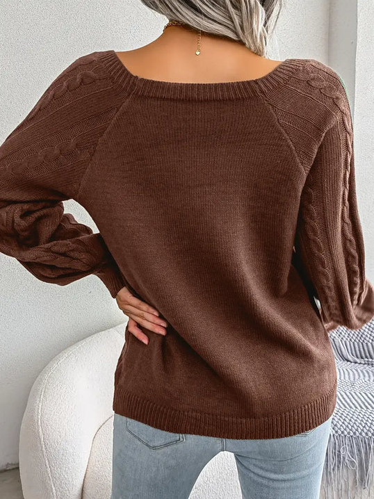 Ursa - sexy und modischer strickpullover für damen