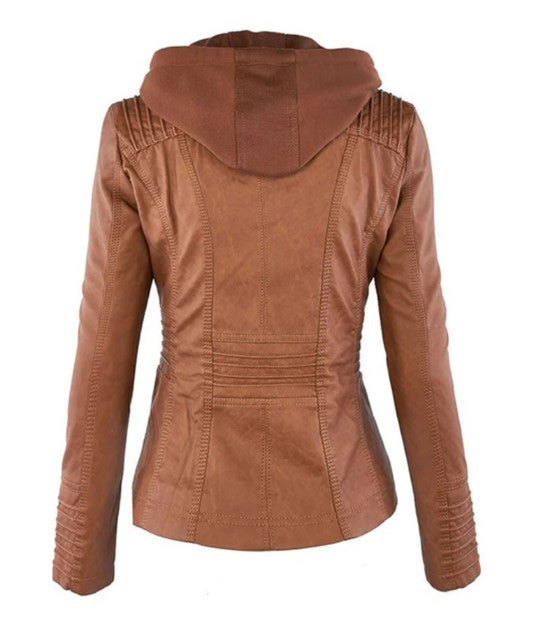 Liesl - stylische lederjacke