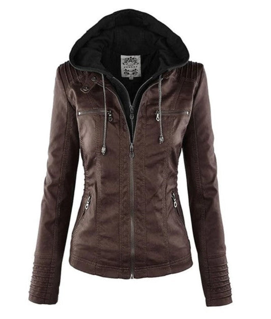 Liesl - stylische lederjacke