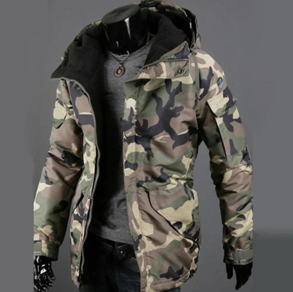 Yordan - camouflage jacke für männer