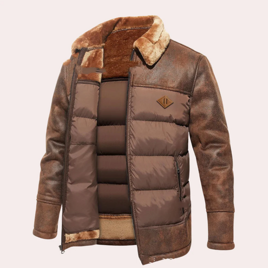 Ferran – kuschelige winterjacke für herren