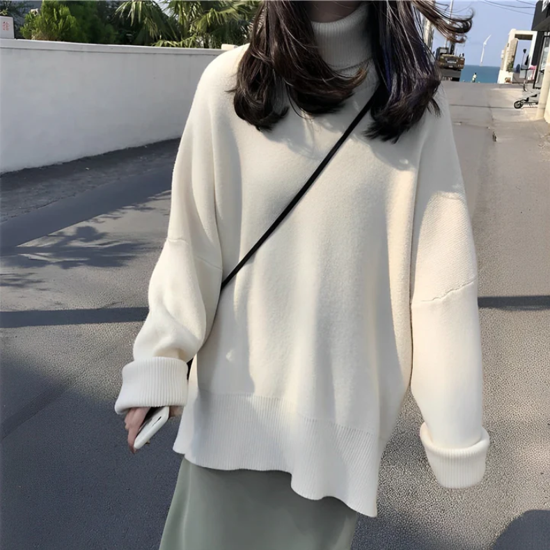 Steina - warmer rollkragenpullover