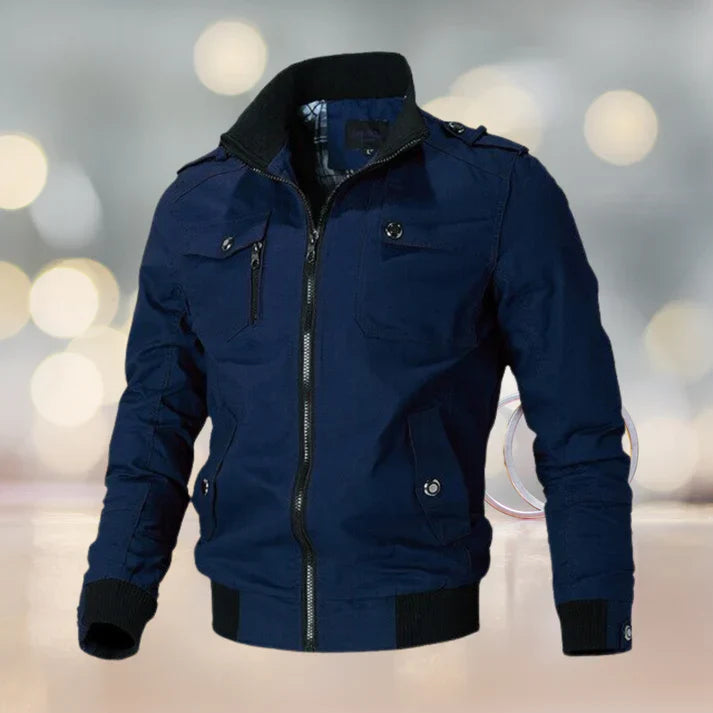 Oliver - stylische bomberjacke für herren