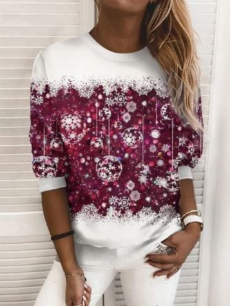 Aira – elegantes weihnachts-sweatshirt