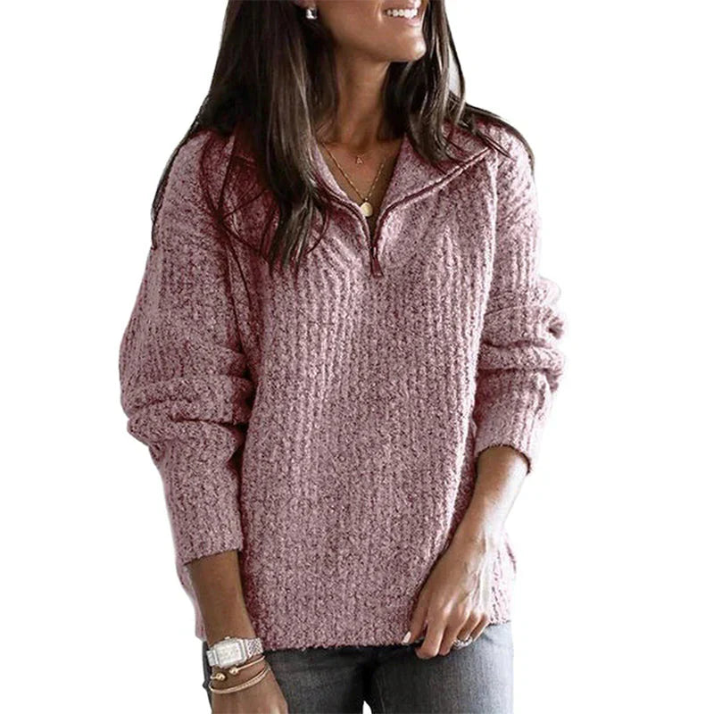 Sasha - eleganter strickpullover für damen