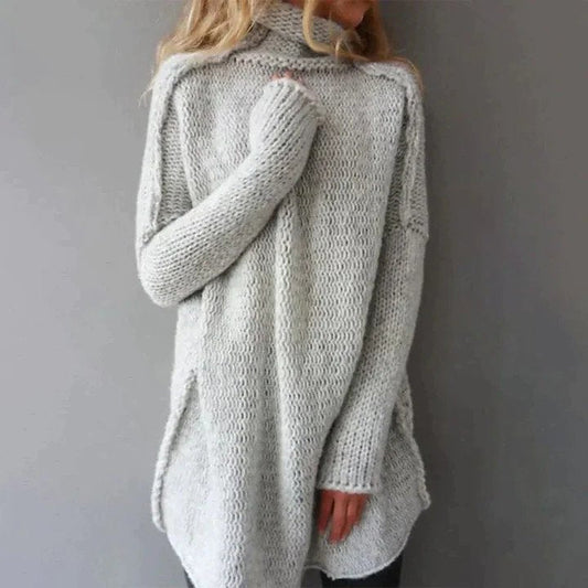 Luxuriöser rollkragenpullover – sevyn