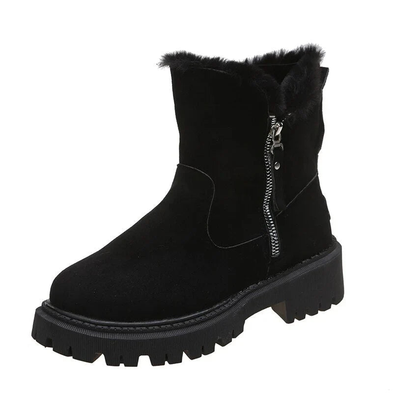 Furboots - superwarme winterstiefel für frauen